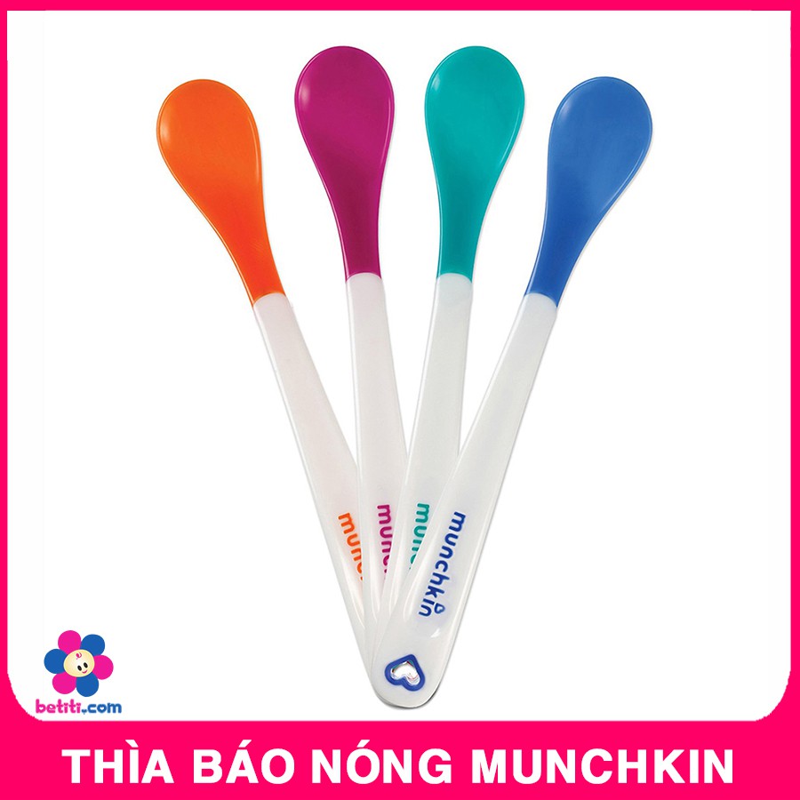 Thìa Báo Nóng Munchkin An Toàn Cho Bé (Bán Tách Sét Lẻ 1 Chiếc) - 735282436826