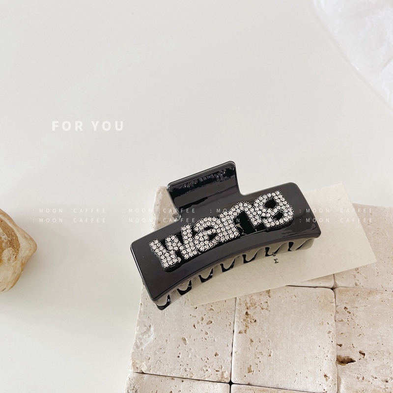 Kẹp Tóc Chữ Tiếng Anh Đơn Giản Thời Trang Cá Tính