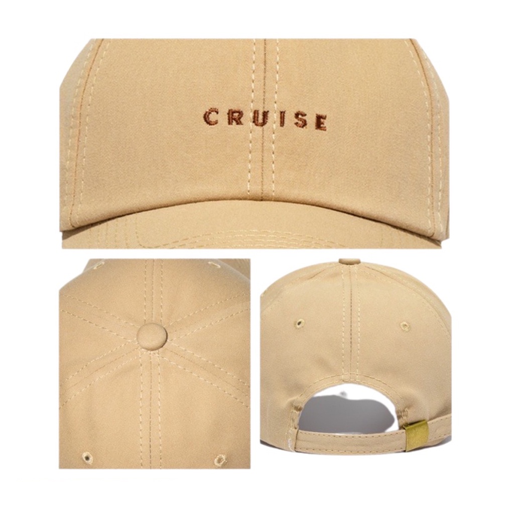 Mũ lưỡi trai ❤️ Nón kết thêu chữ CRUISE phong cách unisex phù hợp cho cả nam lẫn nữ