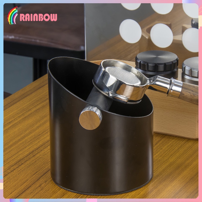 [RAINBOW] Coffee Knock Box Dump Waste Bucket for Coffee Maker Detachable Knock Bar