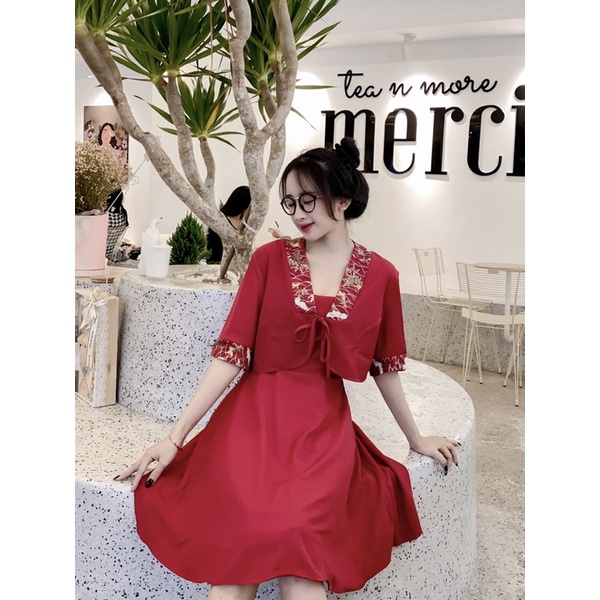 Set tết áo đầm HANBOK