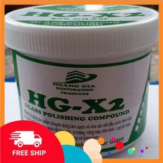 Xi đánh bóng kính nhà, kính xe, kính điện thoại, đá kính,...HG-X2 500gr