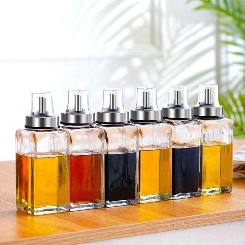 Chai Thủy Tinh Đựng Dầu Ăn, Nước Mắm, Tương,Dấm, Lọ Chiết Rót Gia Vị Vòi Bấm Tay 160ml - 200ml - 300ml - 500ml Trong Bếp | BigBuy360 - bigbuy360.vn