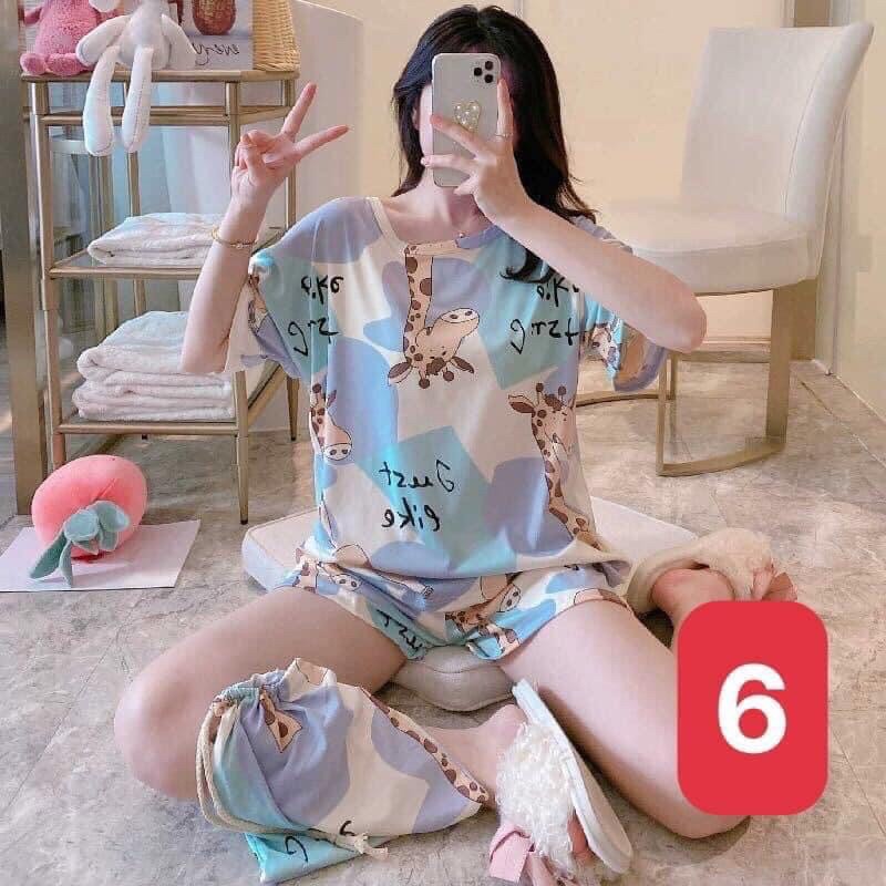 [Mã FASHIONGREEN44 giảm 10K đơn 50K] Bộ ngủ nữ mặc nhà | BigBuy360 - bigbuy360.vn