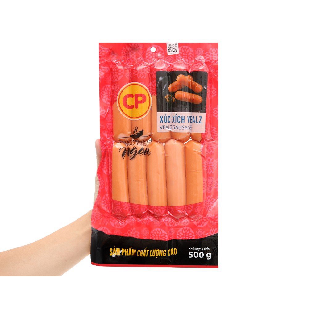 Xúc xích CP Vealz 10(500 gram)
