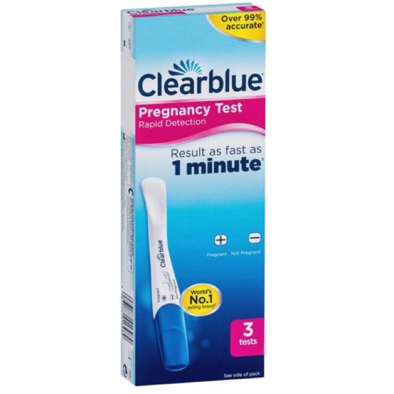 Que Thử Thai Clearblue 1 Minute Báo Kết Quả Trong Vòng 1 Phút