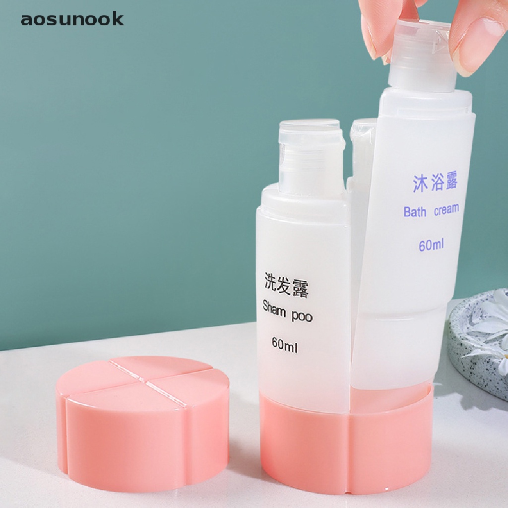 Bộ Chai Chiết Mỹ Phẩm / Dầu Gội / Sữa Tắm 3 Trong 1 Tiện Dụng Khi Đi Du Lịch