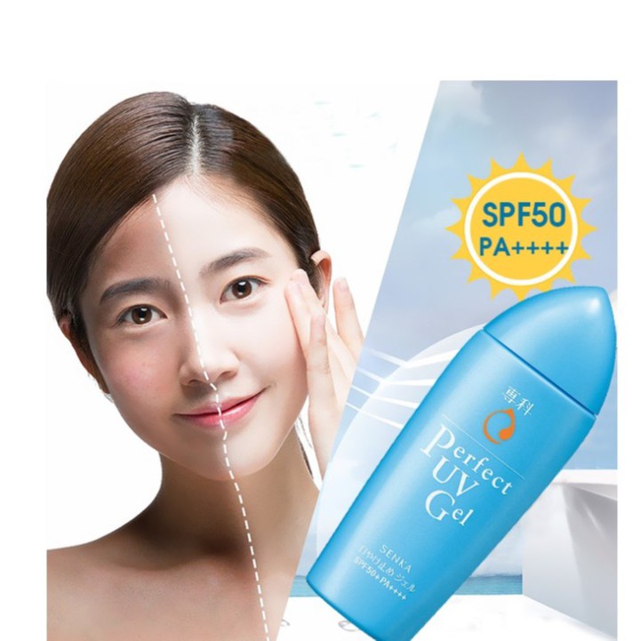 Kem chống nắng Senka Perfect UV GEL SPF 50+ PA++++ 80ml