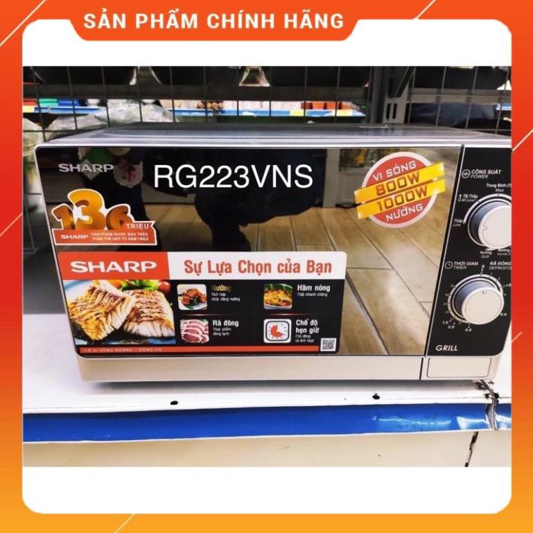 ⚡  Lò vi sóng Sharp cơ R205VN 20 lít | R20A1-S 22 lít 800W  ⚡