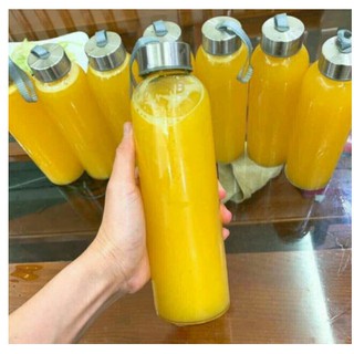 Combo 10 bình thuỷ tinh nắp dây dung tích 500ml