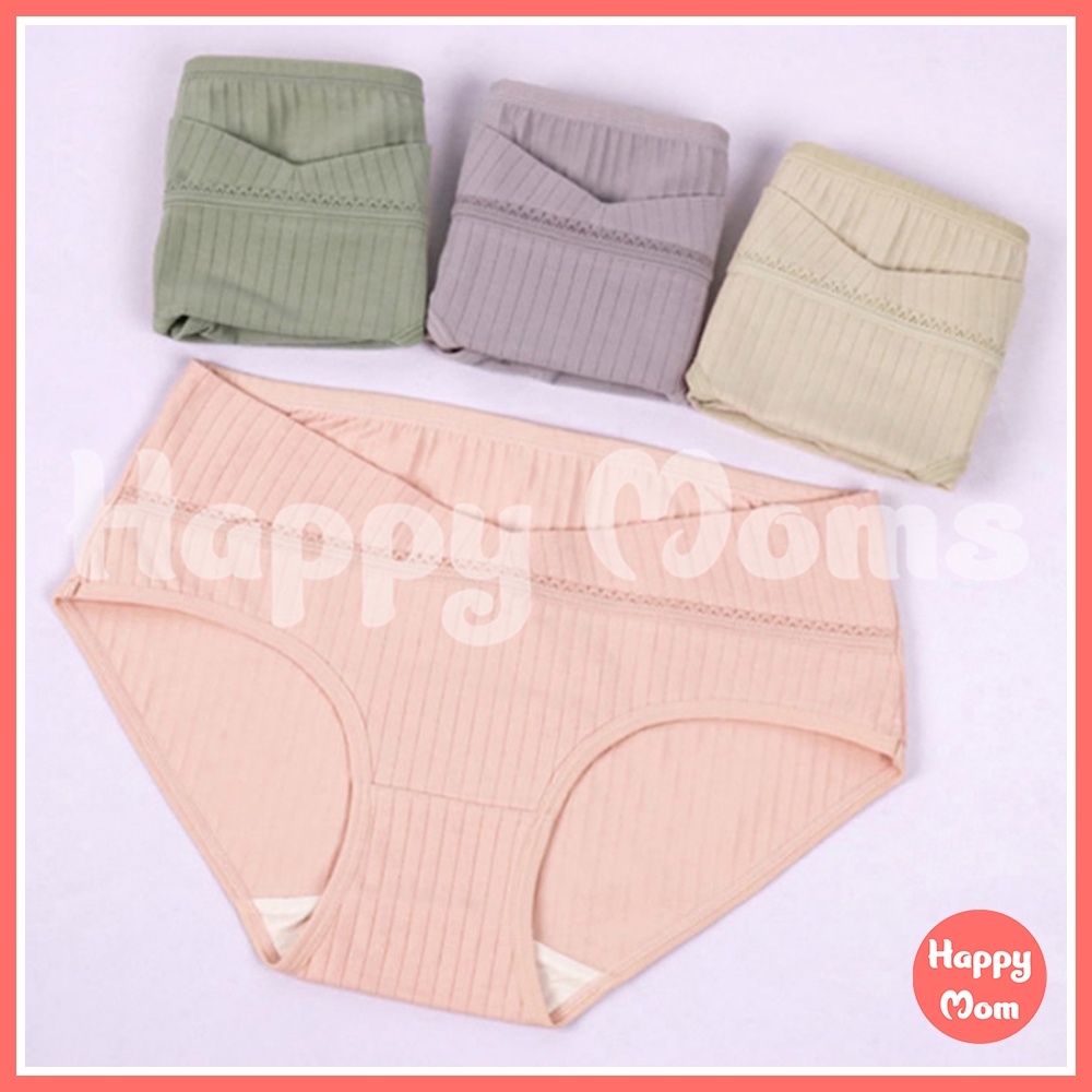 Quần Lót Bầu Cạp Chéo Cao Cấp EnjoyPreg - Đáy Lót Lụa Kháng Khuẩn