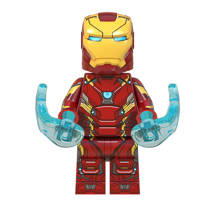 WM6072 -  Đồ chơi lắp ráp mô hình non lego và minifigure siêu anh hùng: thanos, doctor strange, iron man, war machine.