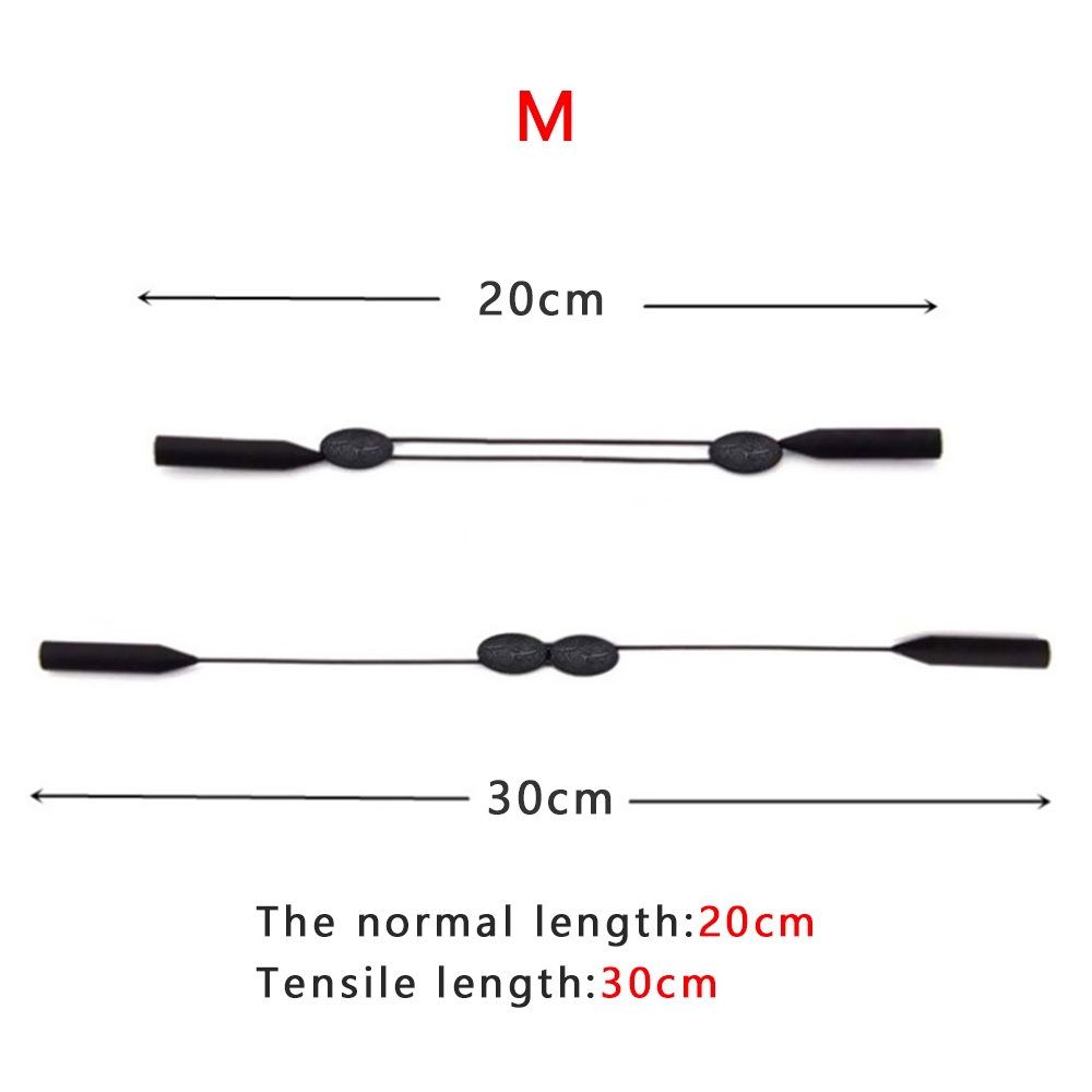 Dây Đeo Kính Thể Thao Silicon Có Thể Điều Chỉnh