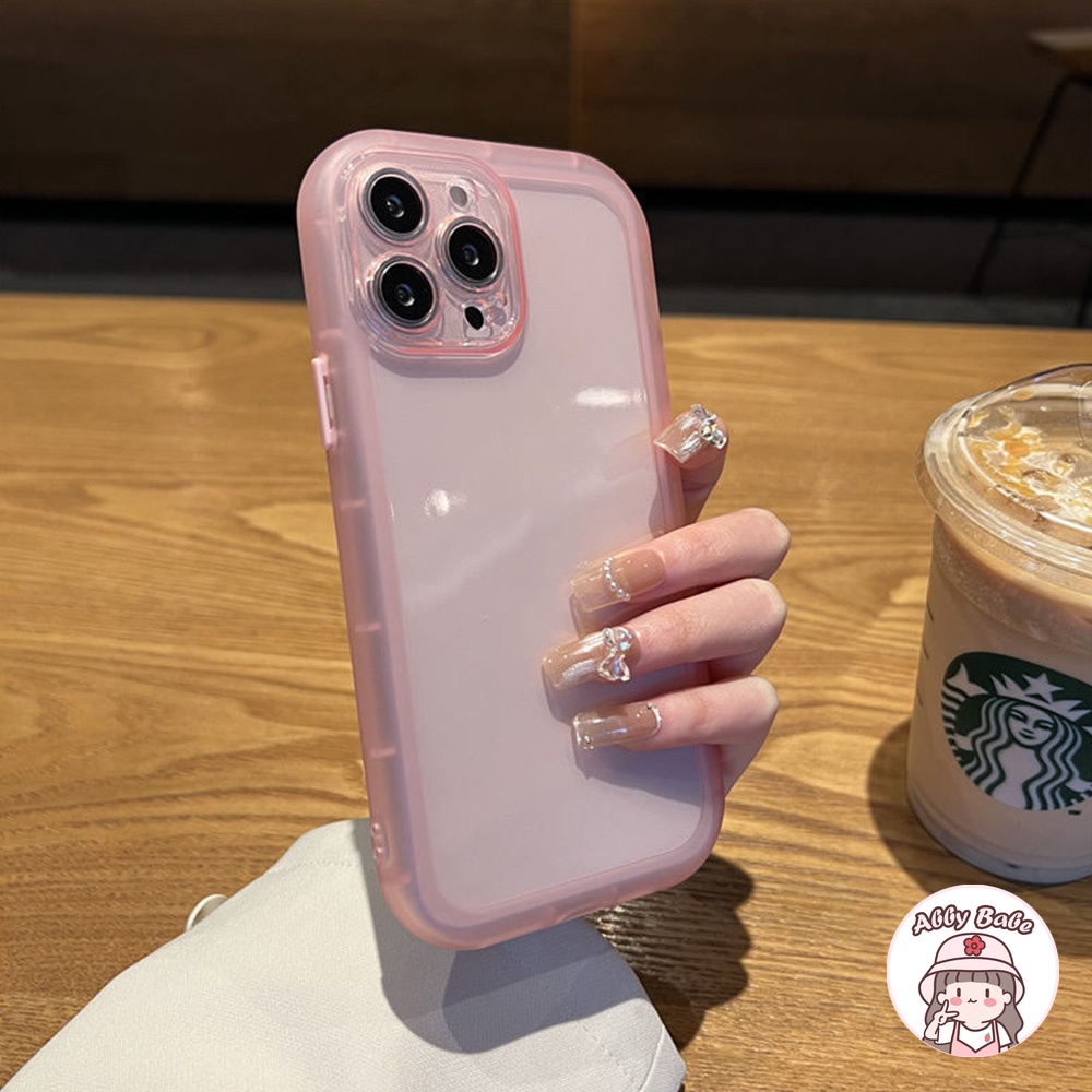 Ốp Điện Thoại TPU Mềm Trong Suốt Chống Sốc Màu Macaron Cho IP 13 12 11 Pro Max X XS XR 8 7 Plus