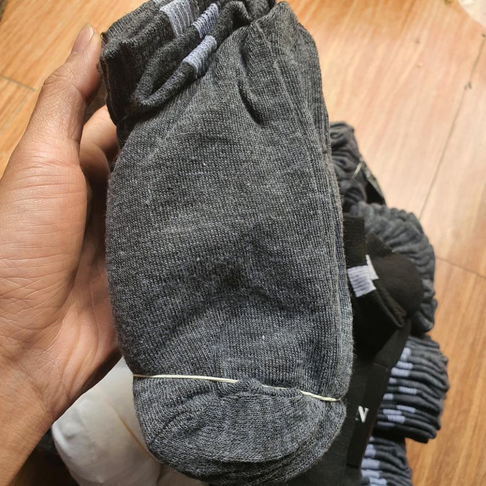 Combo 10 đổi Tất ngắn Nam nữ chất vải cotton chống hôi chân, Thấm Hút Mồ Hôi, Tất Trơn Nam Nữ