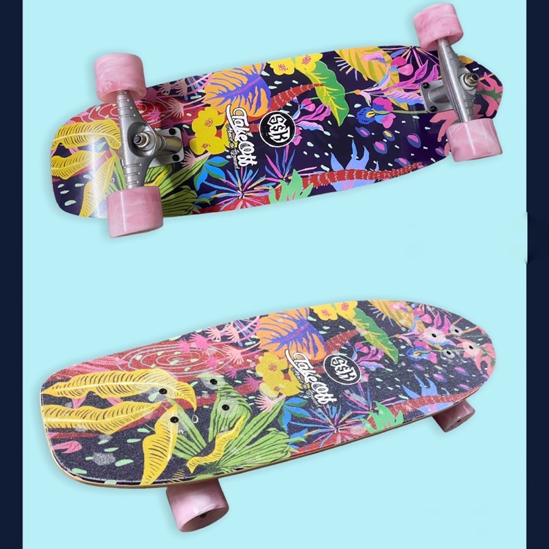 Surf skate take off