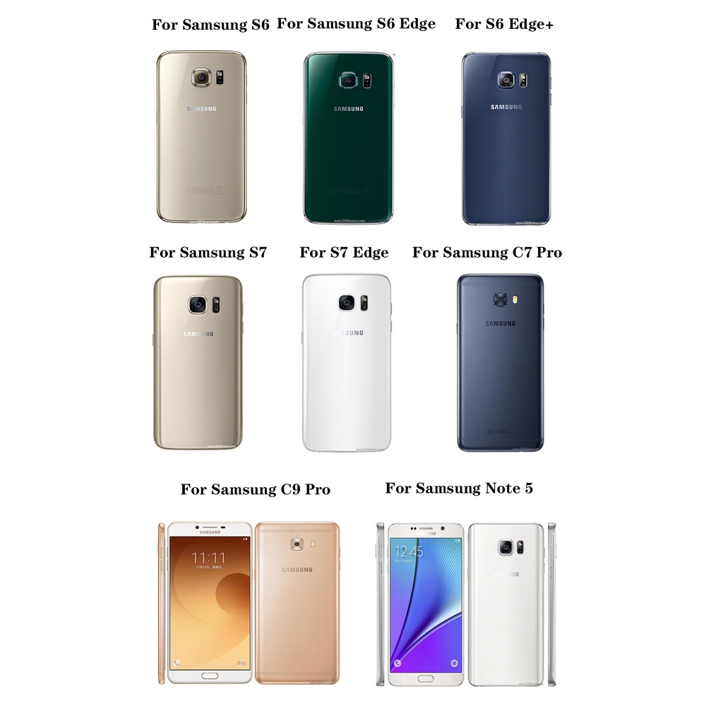 Ốp Điện Thoại TPU Silicone Mềm Cho Samsung galaxy Note 5 C7 C9 Pro S6 edge S7 edge Samsung S6 S7 edge Plus