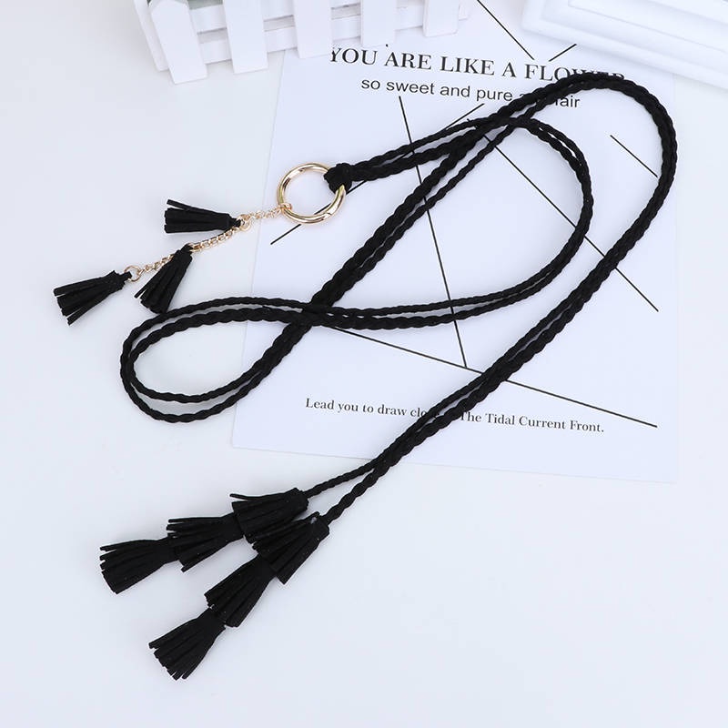 Dây thắt lưng chuông nhỏ, đai váy nữ chun co giãn