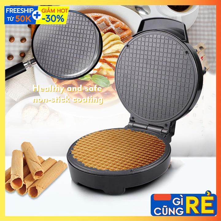 Máy làm bánh ốc quế cuộn HELMUT 1000W