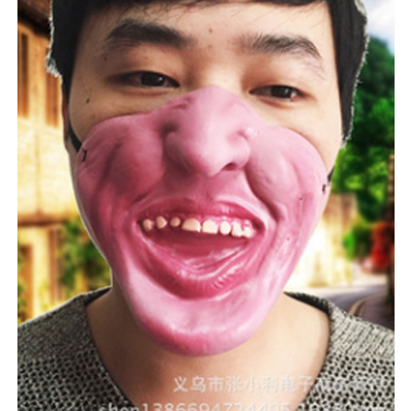 Mặt nạ hóa trang Halloween hình chú hề