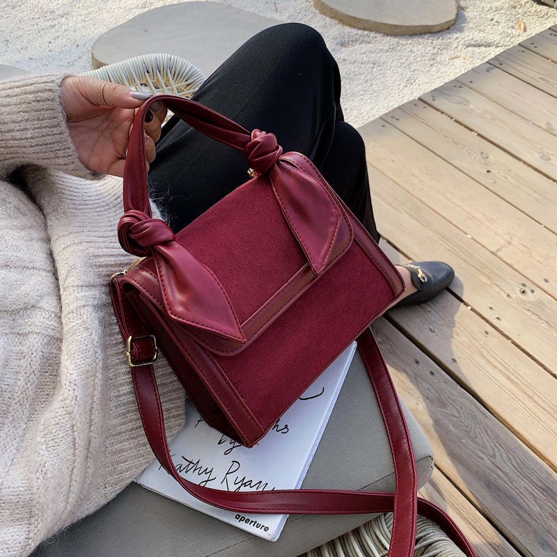 Túi Xách Đeo Vai Màu Đỏ Thời Trang Sang Trọng Cho Cô Dâu