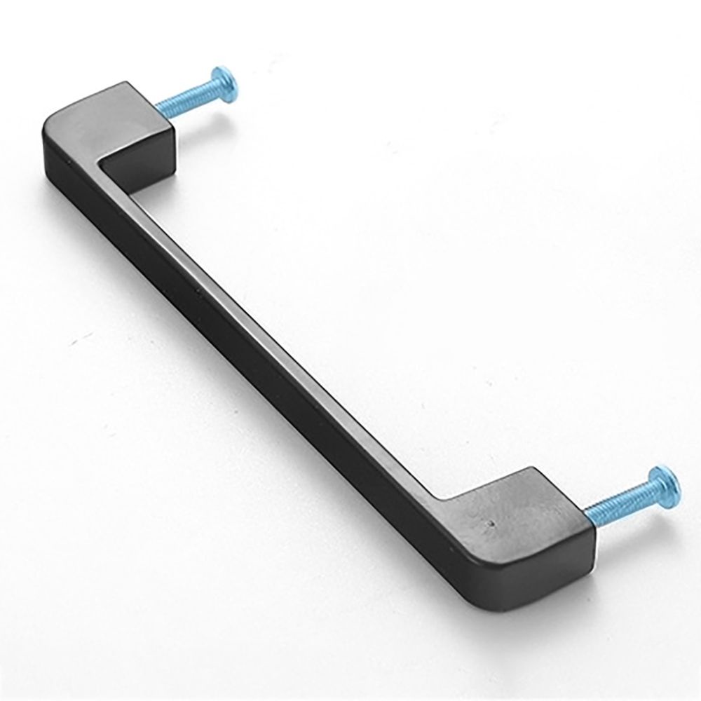 Tay nắm ngăn kéo tủ bằng chất liệu hợp kim nhôm màu đen phong cách cổ điển