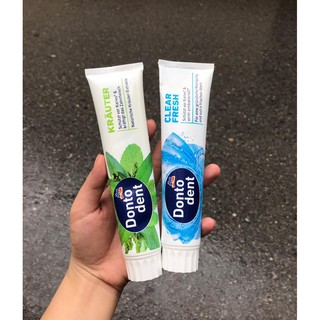 Kem đánh răng Donto dent hàng nội địa Đức 125ml