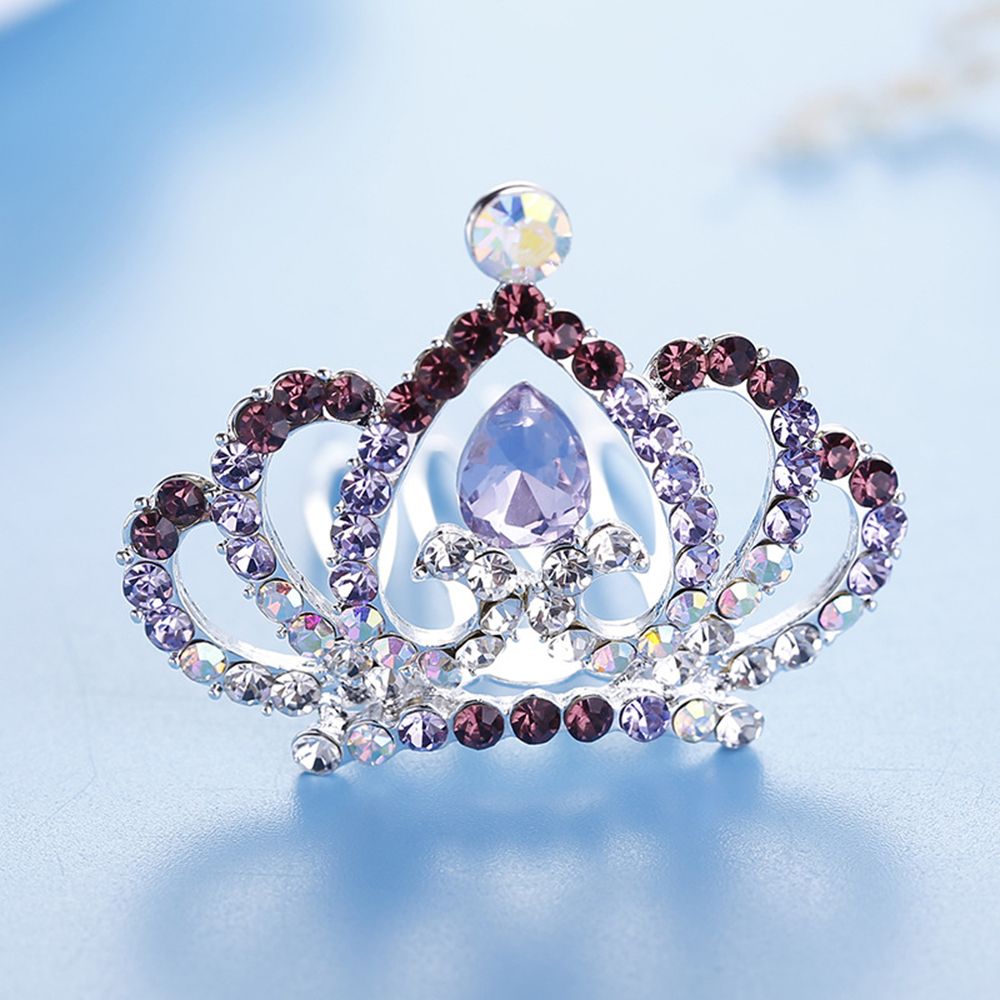 Lược Cài Tóc Hình Vương Miện Cho Bé Gái