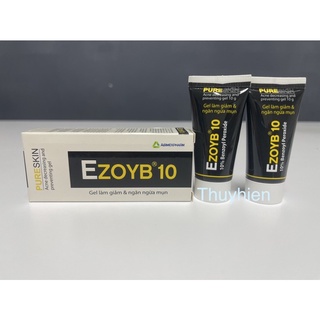 EZOYB 10 (BENZOYL PEROXIDE - BPO 10%)giúp giảm và ngăn ngừa mụn trứng cá.