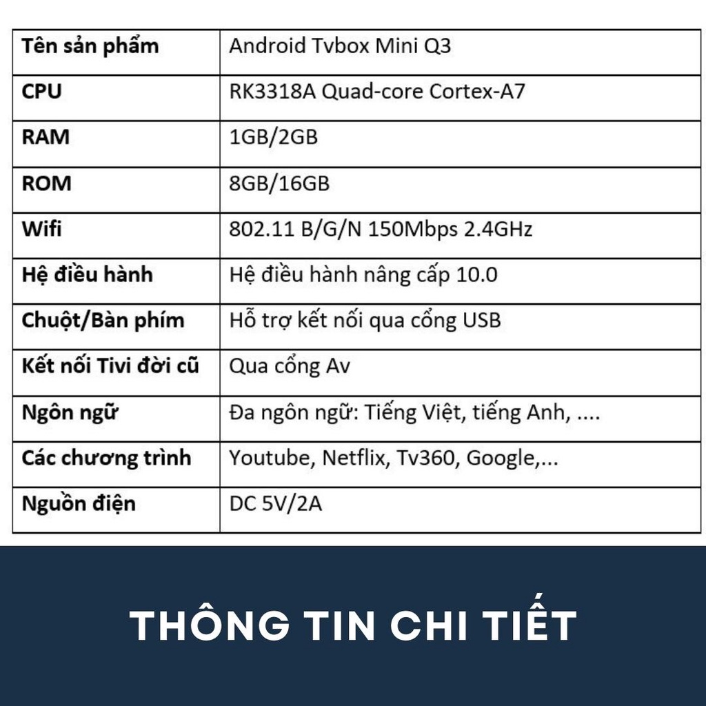 Tivi android box MNQ xem phim,truyền hình,nexfit,...