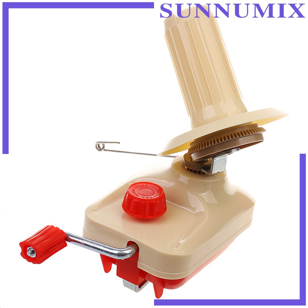 [Sunnimix] Dụng Cụ Quấn Chỉ Len Cuộn Bóng Bàn Hoạt Động Bằng Tay