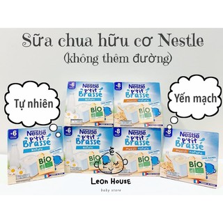 [Lẻ] Sữa chua hữu cơ Nestle 6M+ 90gr_100% Air