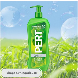 DẦU GỘI PERT CLASSIC CLEAN 2IN1 CÓ VÒI 1 lít