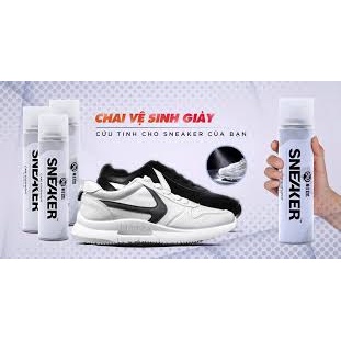 Chai xịt tạo bọt vệ sinh giày Sneaker cao cấp