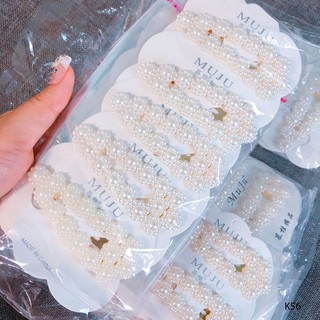 Kẹp tóc đính hạt siêu hot Hàn Quốc K56