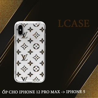 Ốp iphone chống_bẩn lv Chống Sốc Ốp trong suốt sang Iphone 7/8/8Plus/X/Xs/Xs Max/11/11 Promax/12/12 Promax BRD20210062