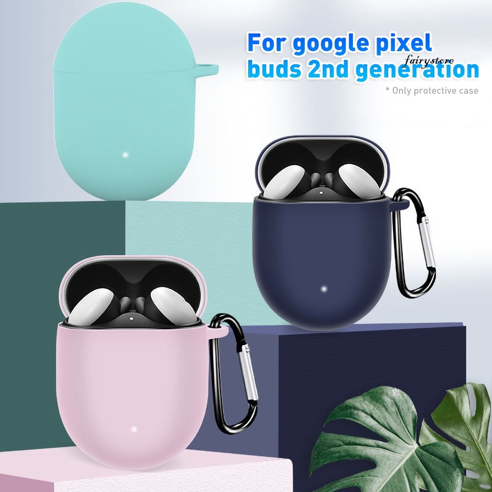 Fs Vỏ Bảo Vệ Hộp Sạc Tai Nghe Bluetooth Không Dây Chống Sốc Cho Google Pixel Buds 2