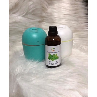 Combo đèn khuếch tán + 1 tinh dầu 100ml ( sả chanh)