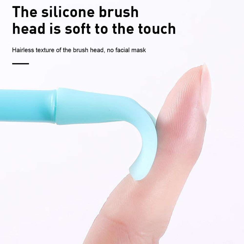 [Hàng mới về] Cọ Đắp Mặt Nạ Bằng Silicon Mềm Thiết Kế Đa Chức Năng
