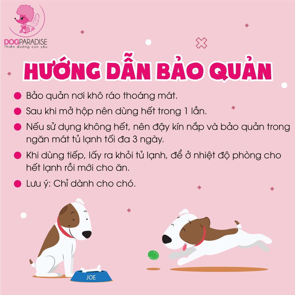 Pate cho chó Monge nhiều vị - Dog Paradise