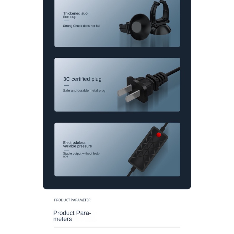 Đèn LED Trang Trí Bể Cá Chống Thấm Nước Ba Màu Sắc