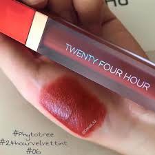 SON KEM Lì Phytotree Twenty Four Hour Velvet Tint 6g