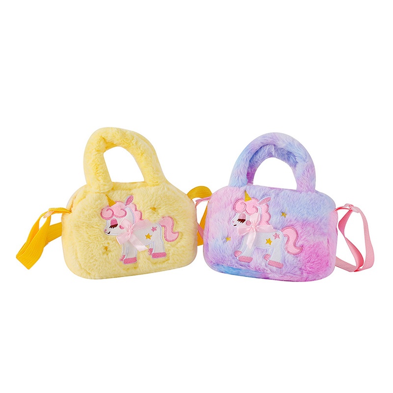 Túi Đeo Vai Hình Kỳ Lân Hoạt Hình Xinh Xắn