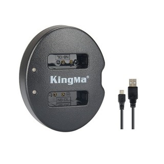 Sạc dual kingma cho pin canon nb-13l