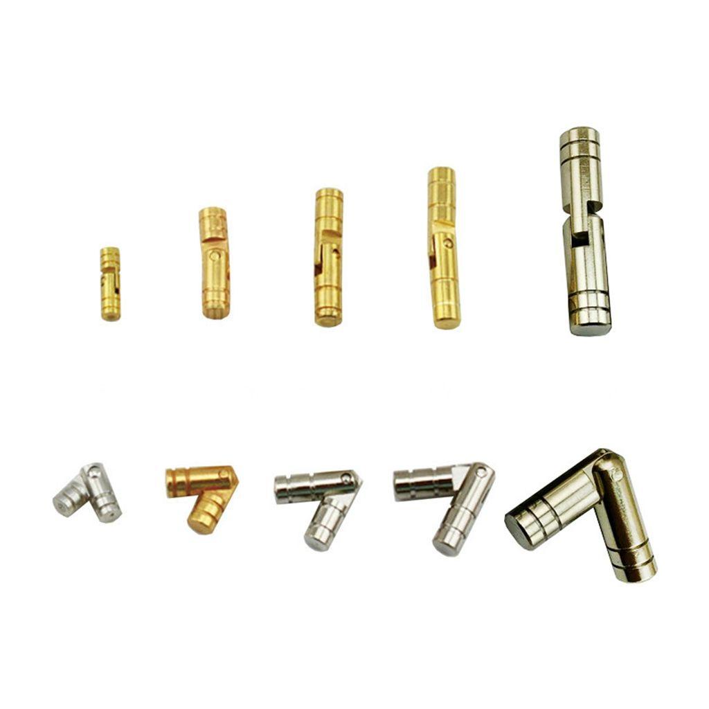 JARRED Bản Lề Hình Trụ Bằng Đồng Thau Màu Vàng / Bạc