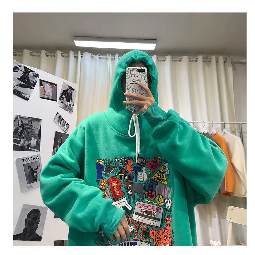 [ VIDEO THẬT ] ÁO HOODIE-NAM-NỮ THỜI TRANG CHẤT-HOODIE | BigBuy360 - bigbuy360.vn