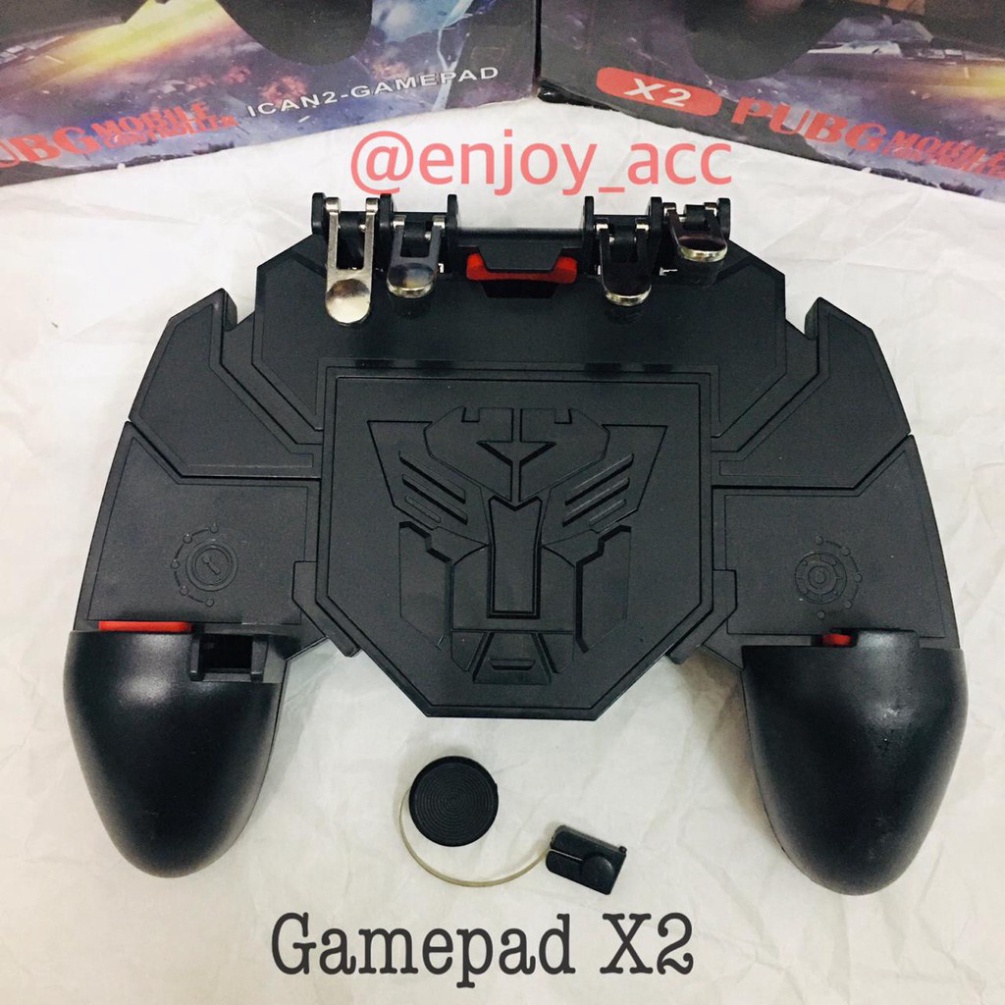 Hàng Nội ĐịaBộ điều khiển chơi game mobile ICAN2 X2 hỗ trợ nhiều loại máy chơi đa dạng game như Pubg - Free Fire