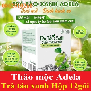 TRÀ GIẢM CÂN TÁO XANH THẢO MỘC THẢI MỠ - ĐỊNH HÌNH EO THON DÁNG ĐẸP