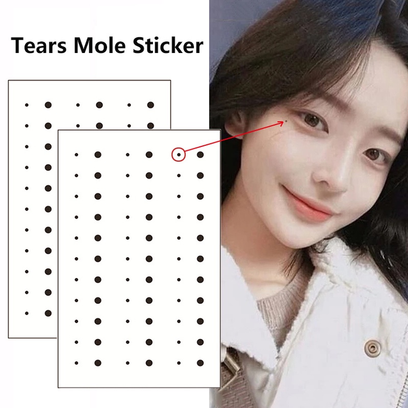 Miếng Dán Hình Xăm Tạm Thời Chống Nước Hình Phân Tử Đen