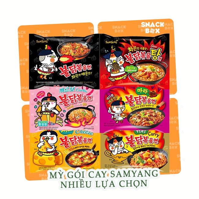 1 Gói Mì Gà Cay Samyang Siêu Cay 140gr - Hàn Quốc